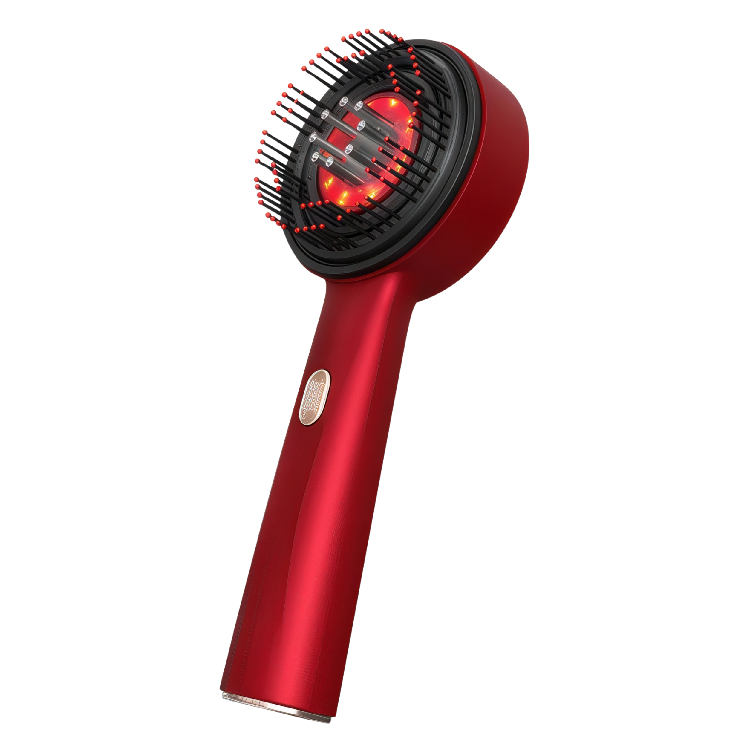 Brosse Nova Rituals massante vibrante luminothérapie rouge capillaire 