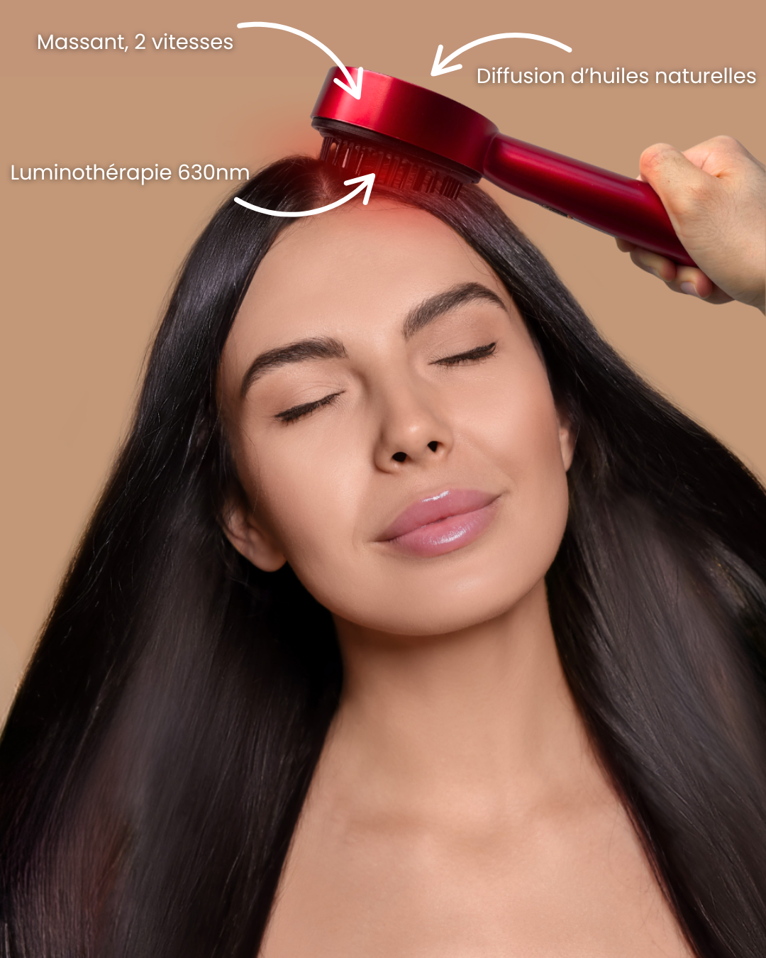 Brosse de soin capillaire Nova rituals