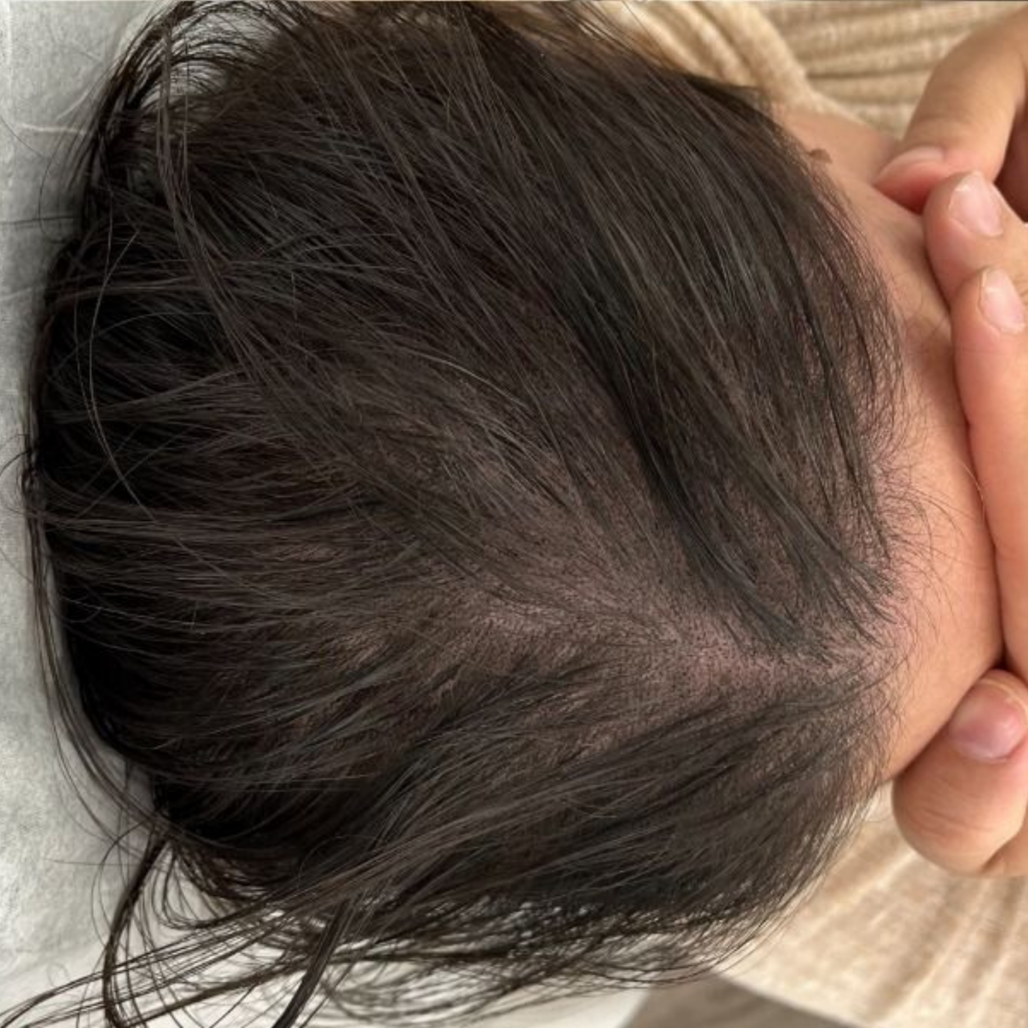 avant-après résultat cheveux nova rituals